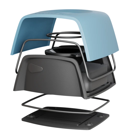 Madárriasztó - kék színű